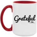 GRATEFUL 15oz. Accent Mug