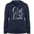 GOD IS LOVE  Ladies' Pullover Hooded Sweatshirt