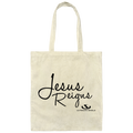 JESUS REIGNS Canvas Tote Bag