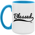 BLESSED 15oz. Accent Mug