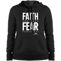 FAITH RENDERED FEAR POWERLESS  Ladies' Pullover Hooded Sweatshirt