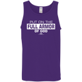 PUT ON THE FULL ARMOR OF GOD  Cotton Tank Top 5.3 oz.