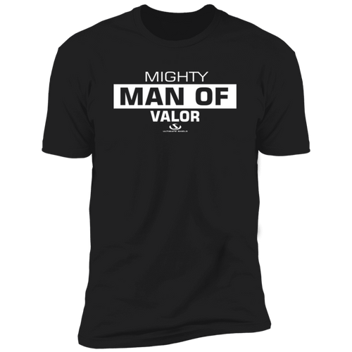 MIGHTY MAN OF VALOR  Premium Short Sleeve T-Shirt