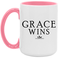 GRACE WINS 15oz. Accent Mug