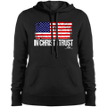 IN CHRIST I TRUST Ladies' Pullover Hooded Sweatshirt