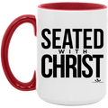 SEATED WITH CHRIST 15oz. Accent Mug