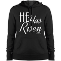 HE HAS RISEN Ladies' Pullover Hooded Sweatshirt