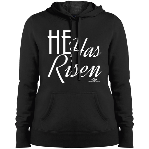 HE HAS RISEN Ladies' Pullover Hooded Sweatshirt