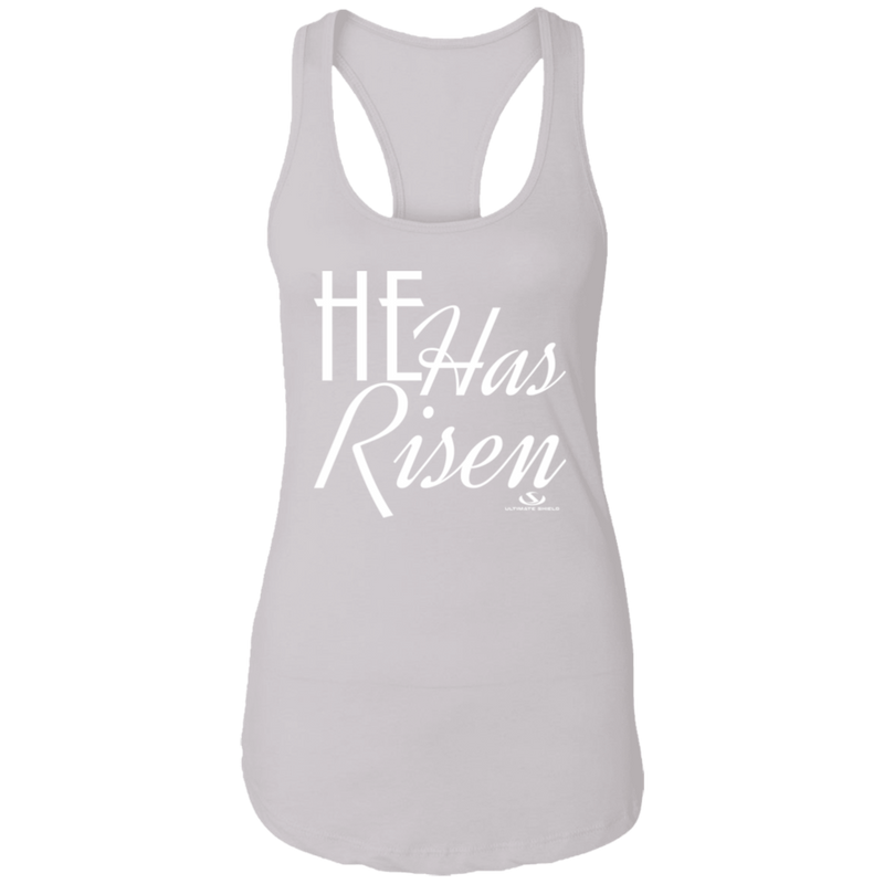 HE IS RISEN Ladies Ideal Racerback Tank