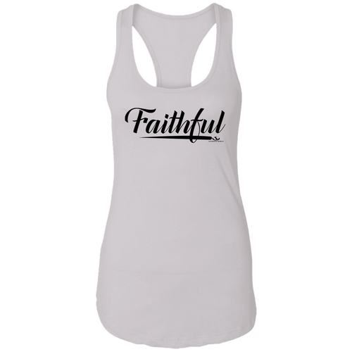 FAITHFUL  Ladies Ideal Racerback Tank