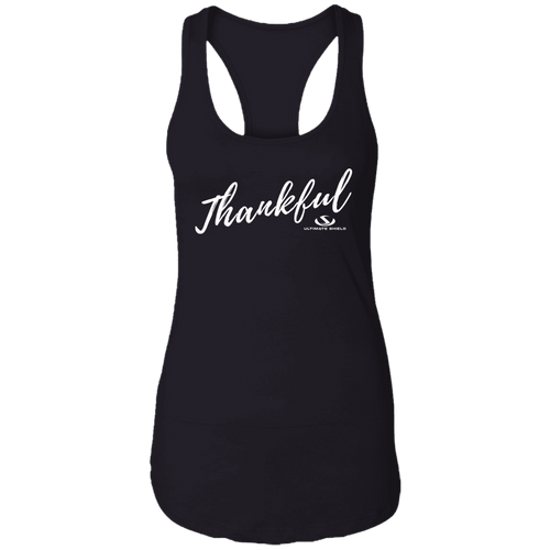 THANKFUL  Ladies Ideal Racerback Tank