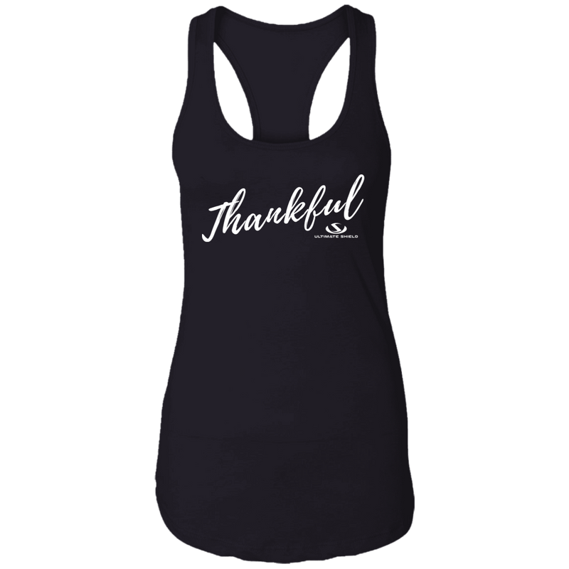 THANKFUL  Ladies Ideal Racerback Tank