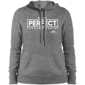 MADE PERFECT THROUGH CHRIST  Ladies' Pullover Hooded Sweatshirt