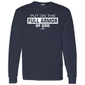 PUT ON THE FULL ARMOR OF GOD  LS T-Shirt 5.3 oz.