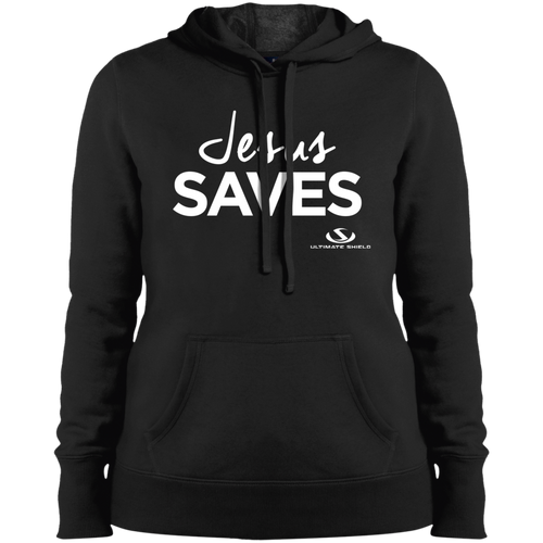 JESUS  SAVES Ladies' Pullover Hooded Sweatshirt