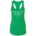 GRACE WINS  Ladies Ideal Racerback Tank