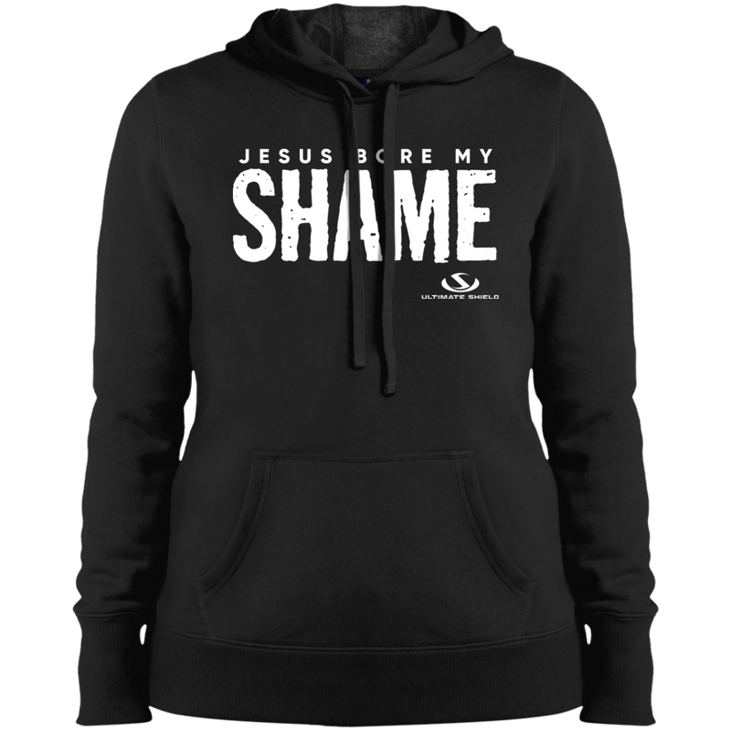 JESUS BORE MY SHAME Ladies' Pullover Hooded Sweatshirt