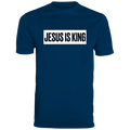 JESUS IS KING  Men's Moisture-Wicking Tee