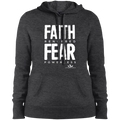 FAITH RENDERED FEAR POWERLESS  Ladies' Pullover Hooded Sweatshirt