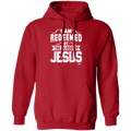 I AM REDEEMED BY THE BLOOD OF JESUSPullover Hoodie