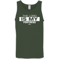 THE LORD IS MY FORTRESS  Cotton Tank Top 5.3 oz.