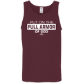 PUT ON THE FULL ARMOR OF GOD  Cotton Tank Top 5.3 oz.