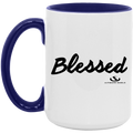 BLESSED 15oz. Accent Mug