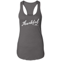 THANKFUL  Ladies Ideal Racerback Tank