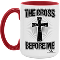 THE CROSS BEFORE ME 15oz. Accent Mug