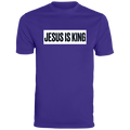 JESUS IS KING  Men's Moisture-Wicking Tee