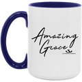 AMAZING GRACE 15oz. Accent Mug