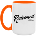 REDEEMED 15oz. Accent Mug