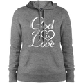 GOD IS LOVE  Ladies' Pullover Hooded Sweatshirt