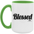 BLESSED 15oz. Accent Mug