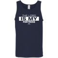 THE LORD IS MY FORTRESS  Cotton Tank Top 5.3 oz.