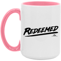 REDEEMED 15oz. Accent Mug