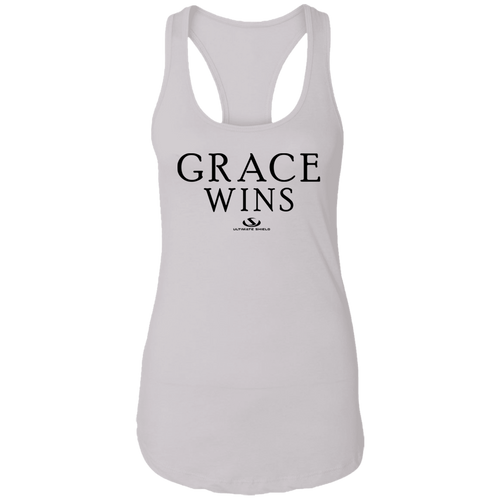 GRACE WINS  Ladies Ideal Racerback Tank