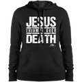 JESUS TRIUMPH OVER DEATH Ladies' Pullover Hooded Sweatshirt