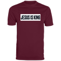 JESUS IS KING  Men's Moisture-Wicking Tee