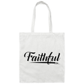 FAITHFULL Canvas Tote Bag