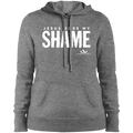 JESUS BORE MY SHAME Ladies' Pullover Hooded Sweatshirt