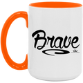 BRAVE 15oz. Accent Mug