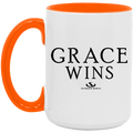 GRACE WINS 15oz. Accent Mug