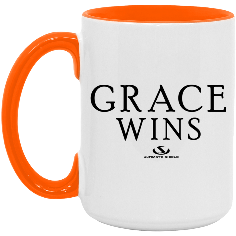 GRACE WINS 15oz. Accent Mug