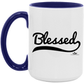 BLESSED 15oz. Accent Mug