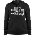 I HAVE DECIDED TO FOLLOW JESUS  Ladies' Pullover Hooded Sweatshirt