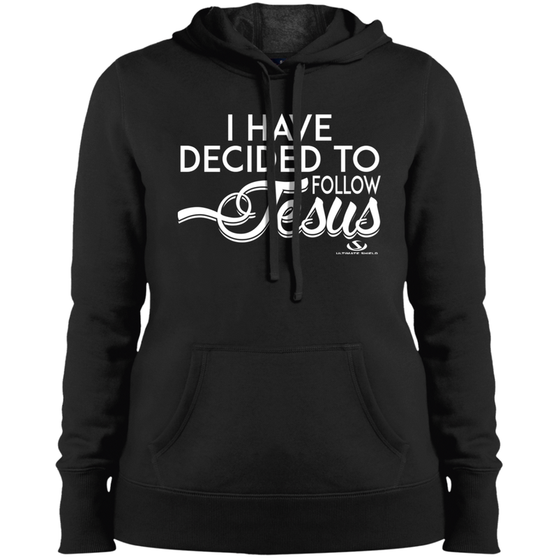 I HAVE DECIDED TO FOLLOW JESUS  Ladies' Pullover Hooded Sweatshirt