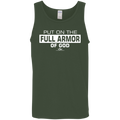 PUT ON THE FULL ARMOR OF GOD  Cotton Tank Top 5.3 oz.