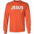 JESUS BORE MY SIN  LS T-Shirt 5.3 oz.