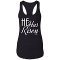 HE IS RISEN Ladies Ideal Racerback Tank